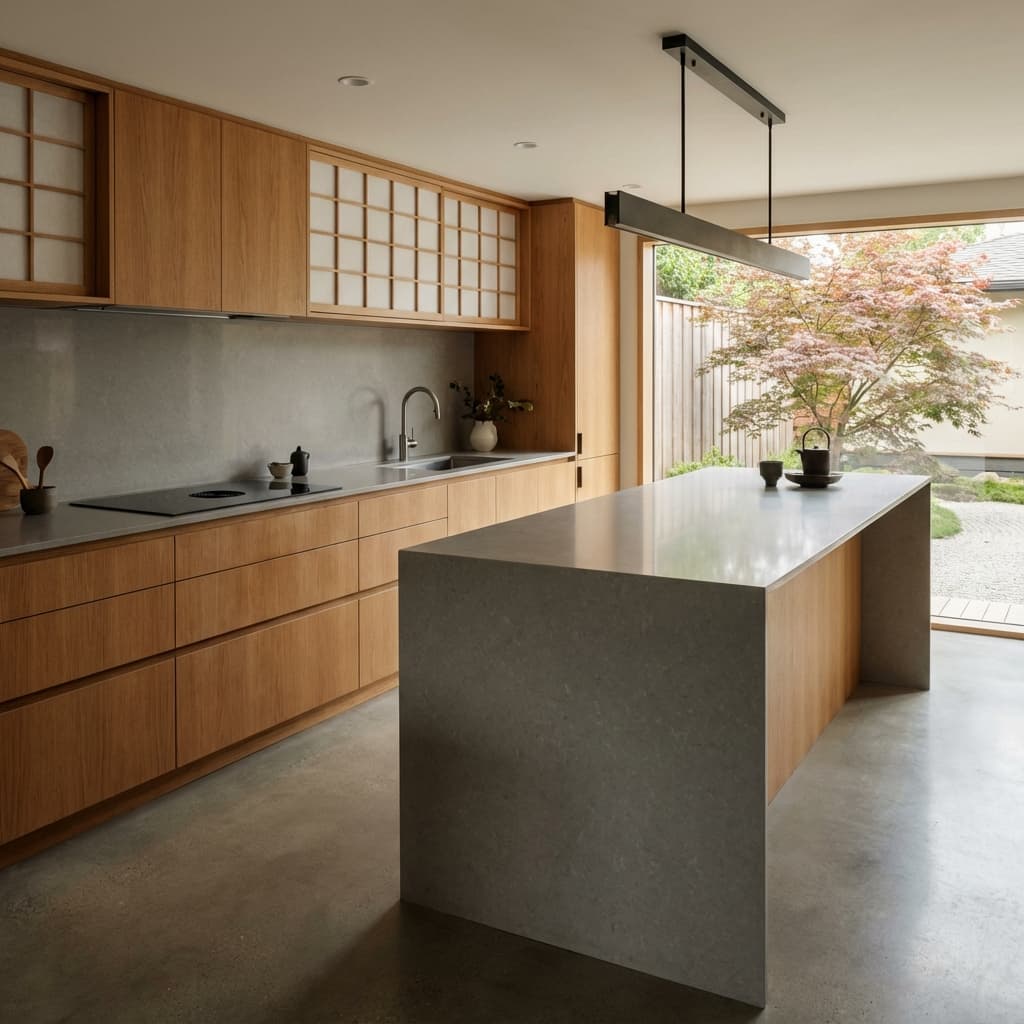 機能美を追求したキッチン