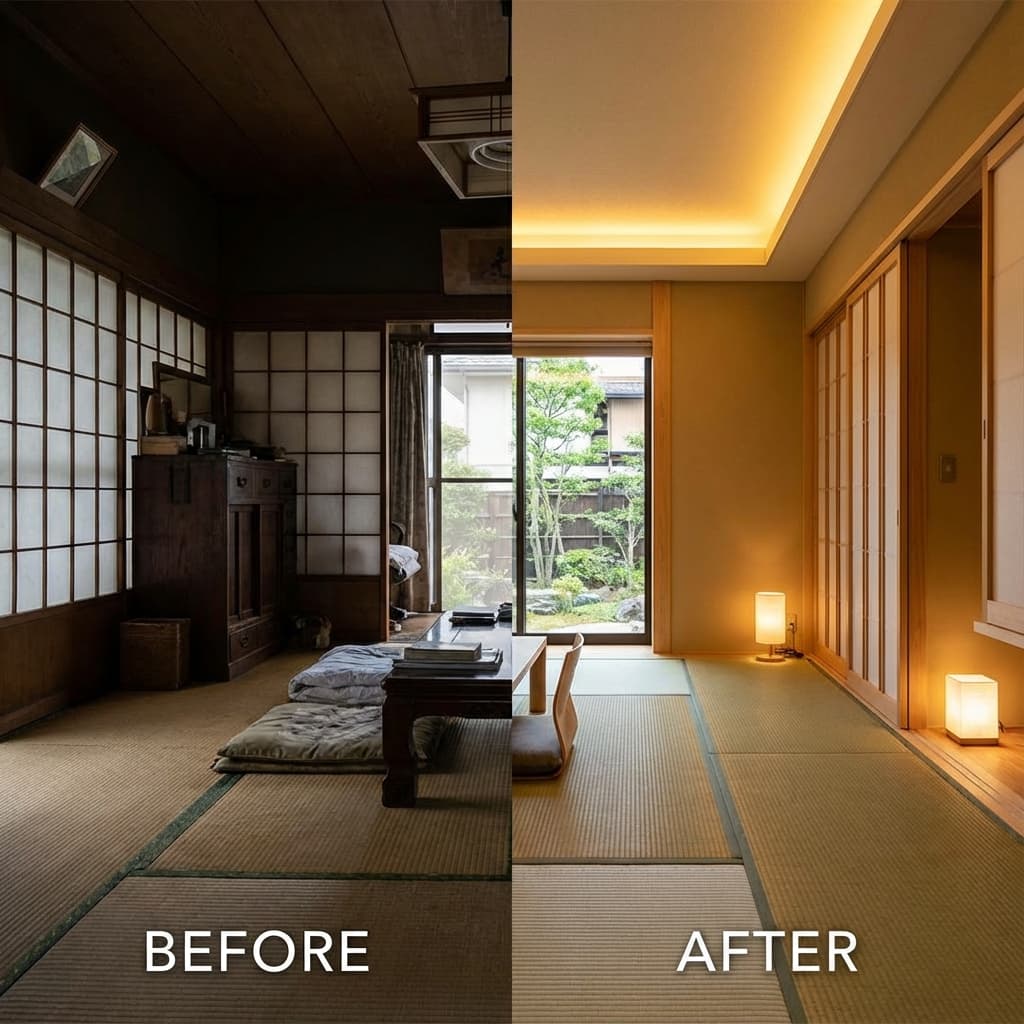 和室モダンリノベーション